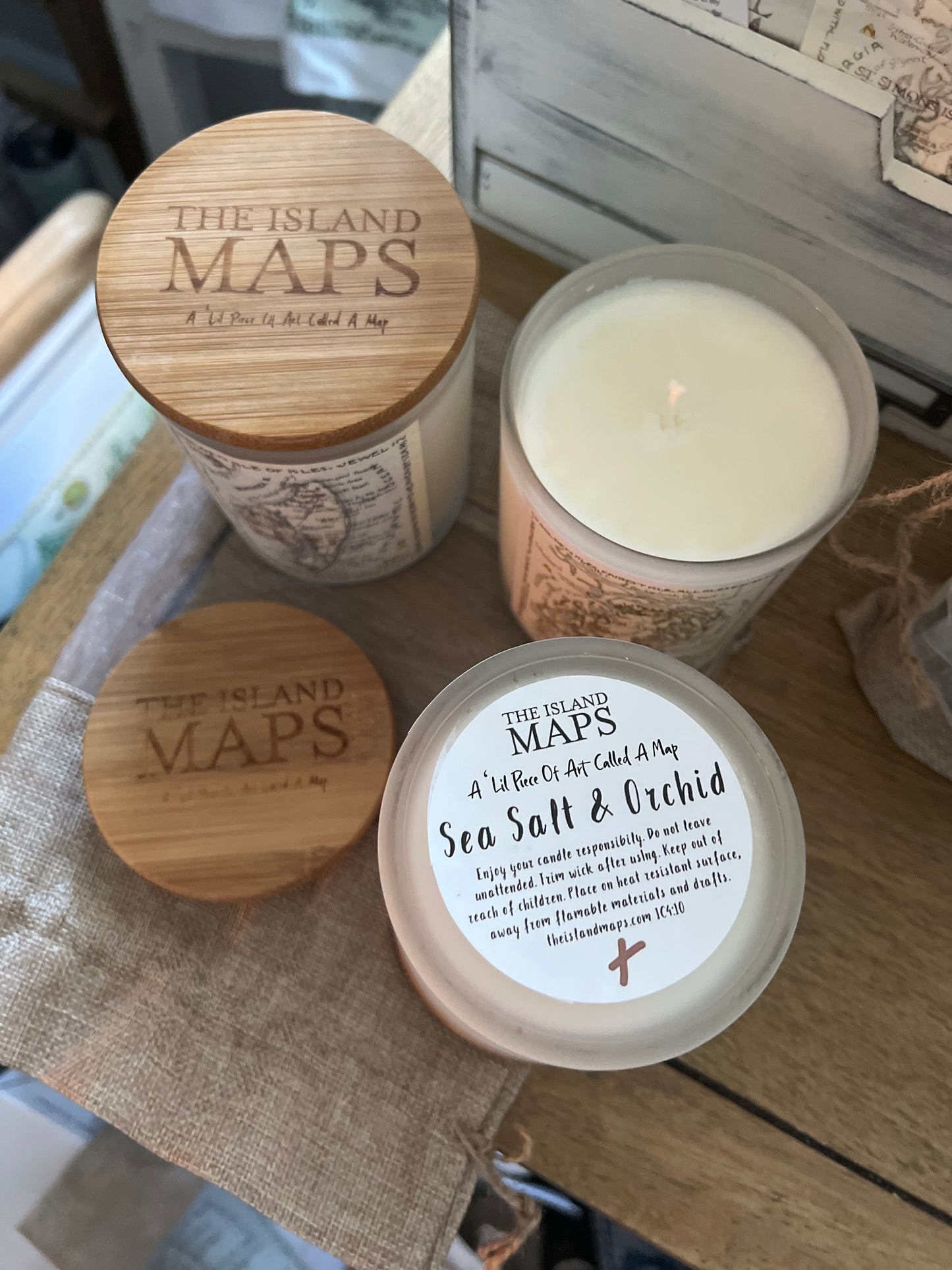 Candle Sea Salt & Orchid