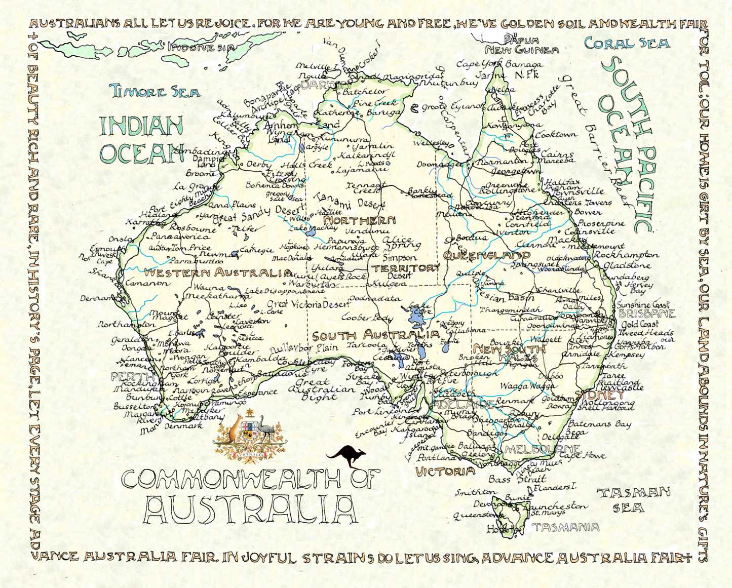 8 x 10 MAPS (70+ options)