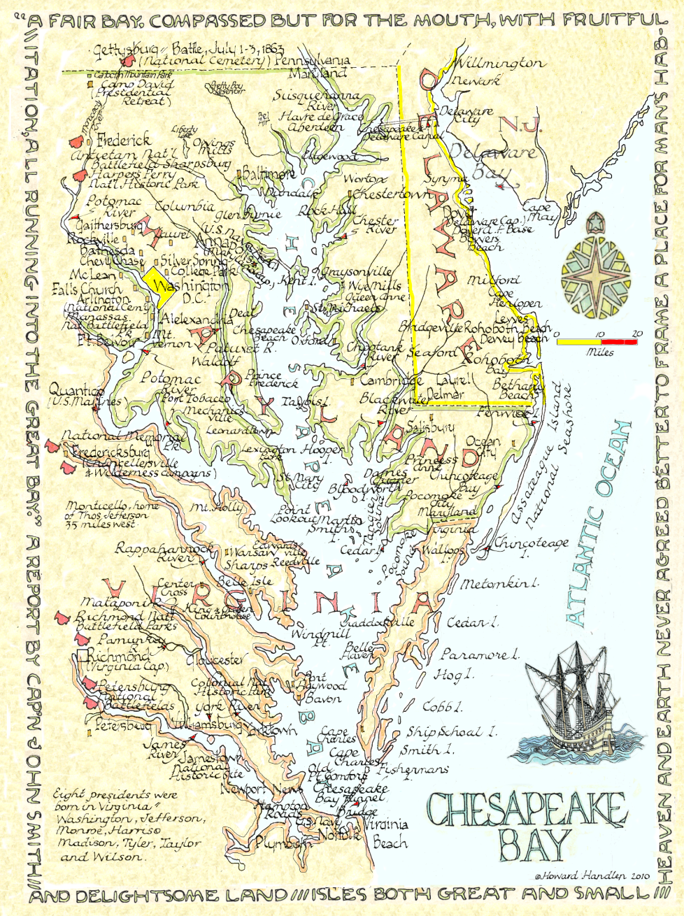 8 x 10 MAPS (70+ options)