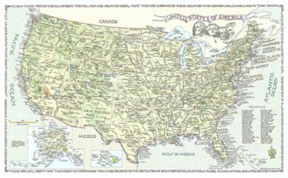 11 x 14 MAPS (70+ options)