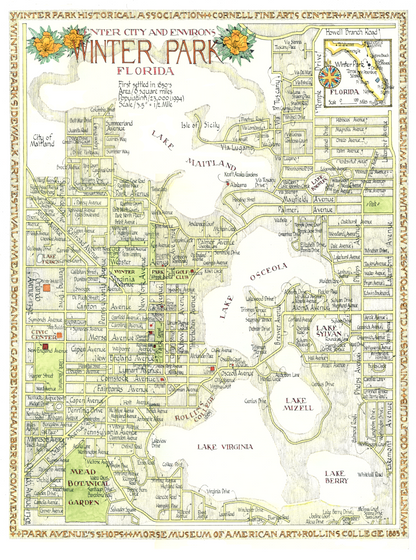 11 x 14 MAPS (70+ options)