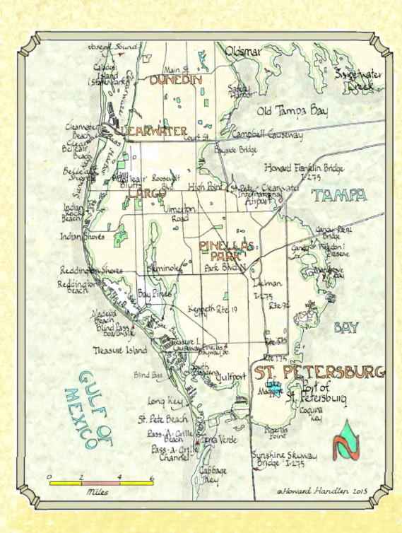 11 x 14 MAPS (70+ options)