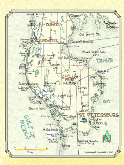 11 x 14 MAPS (70+ options)